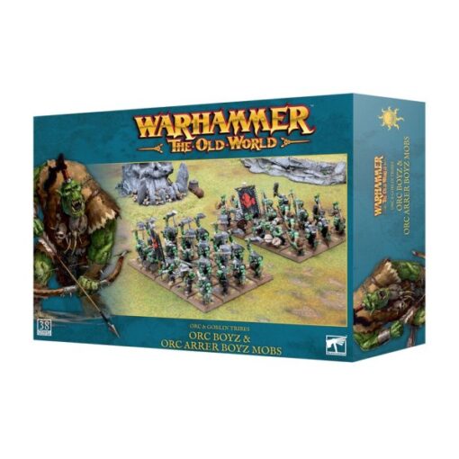 The Old World - Orc And Goblin Tribes - Orc Boyz And Orc Arrer Boyz Mobs - 09-03