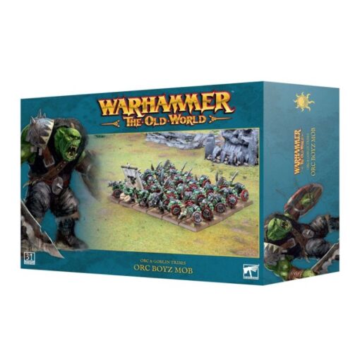 The Old World - Orc And Goblin Tribes - Orc Boyz Mob - 09-02