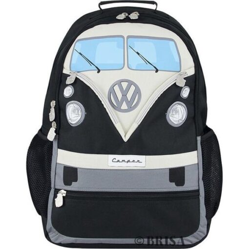 Volkswagen T1 Camper Bus Backpack XL - Black