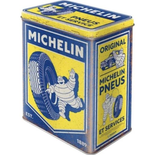 Tin Box L - Michelin Vintage