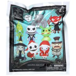 Nightmare Before Christmas 3D Figural Foam Bag Clip NBX Series 6 Mystery Pack