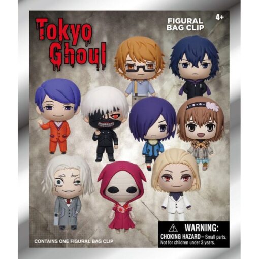 Tokyo Ghoul 3D PVC Bag Clips Series 2 Mystery Pack