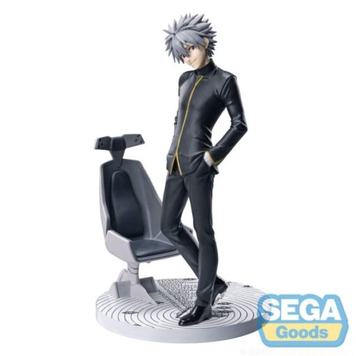 Evangelion: 3.0+1.0 Thrice Upon a Time Luminasta PVC Statue Kaworu Nagisa Commander Suit Ver. 2