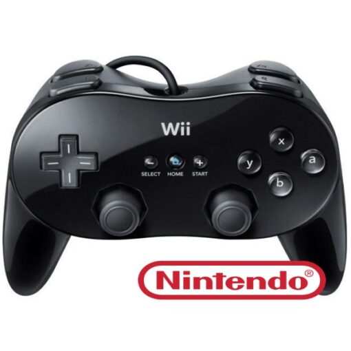 Nintendo Wii Classic Pro Controller - Black