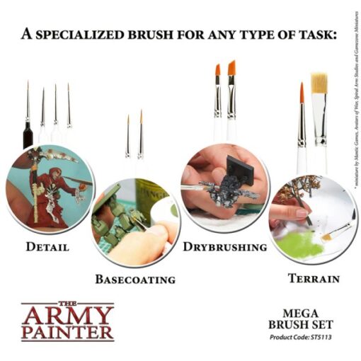 The Army Painter - Mega Brush Set - Afbeelding 2