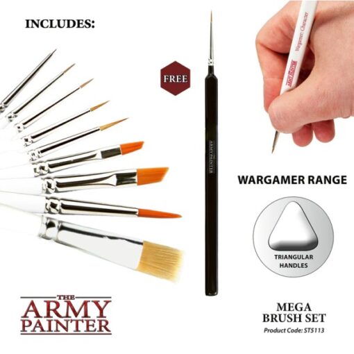 The Army Painter - Mega Brush Set - Afbeelding 3