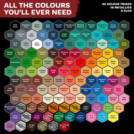 The Army Painter - Warpaints Air Complete Set - Afbeelding 3