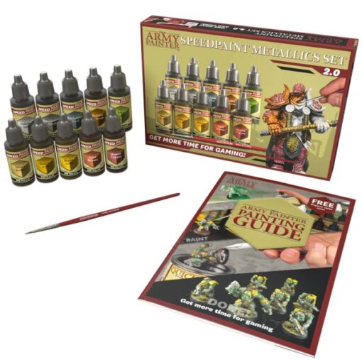 The Army Painter - Speedpaint Metallics Set 2.0 - Afbeelding 2