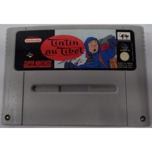 Super Nintendo - Tintin Au Tibet