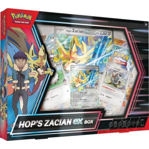 Pokémon TCG - Hop’s Zacian EX Box