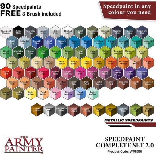 The Army Painter - Speedpaint Complete Set 2.0 - Afbeelding 3