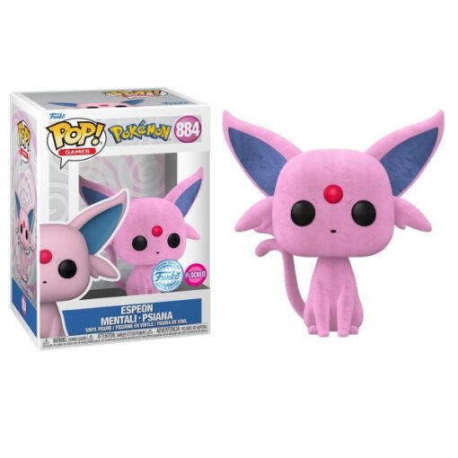 Pokemon - Espeon 884 - Flocked